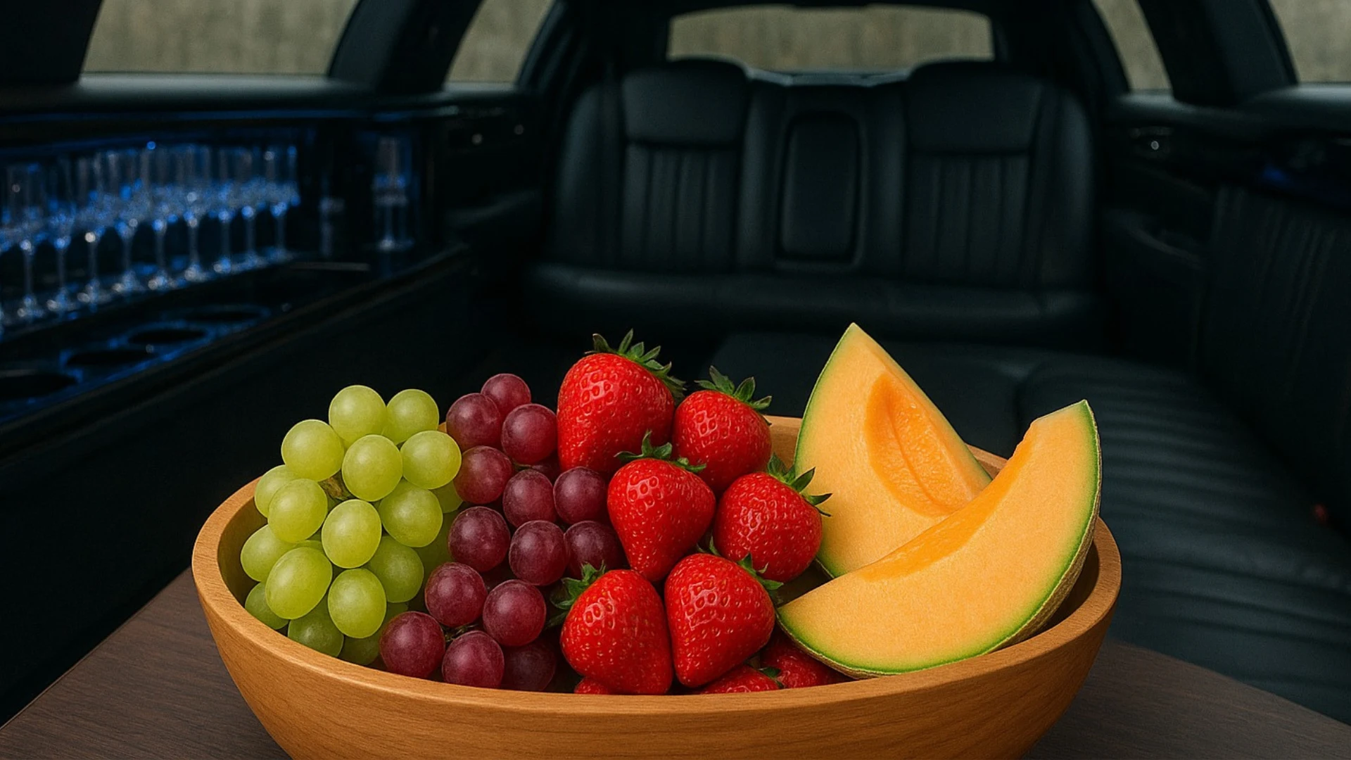 Frisches Obstpaket - Elegante Präsentation